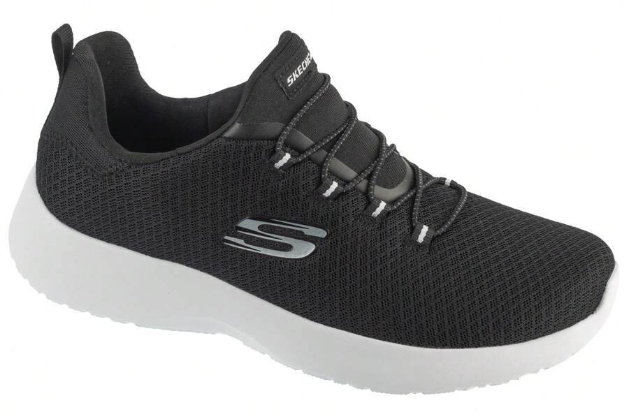 Skechers Dynamight - Black Womens Sports Shoes - black 7 - View 1