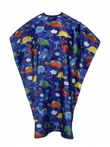 Dinosaur Shaped Hairdressing Apron - Quick Cleaning Anti-Stick Anti-Static Hairdresser Apron - Multicolor - View 20