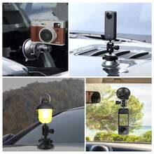 PULUZ 1/4 Inch Magic Arm Suction Cup Mount (Black) - View 8