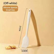 2pcs 2-In-1 Silicone Spatula, Mini Silicone Scraper, Jam Scraper, Heat-Resistant Cream Scraper, Baking Mixing Tool, Kitchen Utensils, Apartment Essentials, College Dorm Essentials, Back To School Supplies - Multicolor - View 7