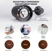 A Very Good Quality Hand-Cranked Coffee Maker - X001V70JSR - View 5