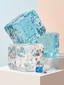 Giant Cheese Cube Squeezing Soft Kneading - Transparent Cube Squeezing Kneading - Malt Cube - Decompression Kneading - Decompression - Birthday Gift - Perfect Gift - Gift - Collection Display - Multicolor - View 3