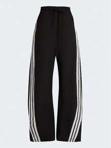 Adidas Pantalones largos deportivos de mujer S WV BANANA PNT tejidos KB5224 - Negro - Ver 1