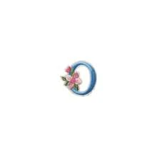 1/26pcs Computer Embroidered Floral Multi-Color English Letter A-Z Badge Patch, Clothing Accessory Decorative Patch With Back Adhesive Embroidery Fabric - Multicolor - View 84