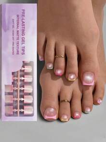 150 Peças Unhas Postiças Quadradas/Amendoa Olho de Gato Francês, Unhas Postiças Brilhantes Olho de Gato, Conjunto de Moda Brilhante Removível de Cobertura Total, Adequado para a Vida Diária das Mulheres, Festas de Feriados - Multicolorido - Visão 1