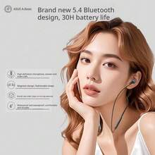 ASUS Wireless Neckband Magnetic Sports Earphone HiFi Sound HD Call Waterproof Bluetooth Headphones Adol L01 - View 7