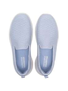 Skechers Women's GO WALK FLEX Slip-On Breathable Soft Sole Lightweight Casual Walking Shoes 124847-LTBL - Light Blue - View 9
