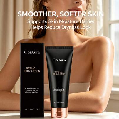 2 caixas/4 caixas 100g Loção Corporal com Retinol, Loção Corporal Hidratante Suave e Leve, Mantém a Pele Hidratada e Macia o Dia Todo. Creme Corporal Suave, Macio e Refrescante, Creme Hidratante para Cuidados Corporais Outono/Inverno, Melhora a Textura da Pele, Melhora o Ressecamento e a Aspereza. Textura Leve, Facilmente Absorvida, Não Oleosa, Confortável de Usar, Adequado para Uso Doméstico, Viagem ou Uso Externo, Presente de Natal, Presente de Ano Novo, Presente de Ação de Graças, Presente de Feriado