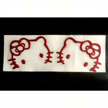 2 buah Stiker Glitter PVC Sanrio Hello Kitty - Stiker Wajah Tersenyum Ikonik & Tanda Tangan yang Lucu, Cocok untuk Ponsel, Kamera, Laptop, Kaca Spion Mobil - Stiker Sekali Pakai Mengkilap Gaya Y2K, Sempurna untuk Hadiah Pesta Ulang Tahun (Desain Tidak Beraturan) - Satu ukuran cocok untuk semua. - View 13