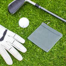 1pc Retractable Clip-On Golf Cleaning Towel, Ultra-Fine Microfiber Absorbent Portable Golf Club And Ball Wiping Cloth For Outdoor Golf Sports - Multicolor - View 10