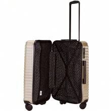 W WINGS PC 100% Polycarbonate | Hard Shell Case | Travel Suitcase 20", 24", 28" Or Luggage Set | TSA Lock, Telescopic Handle, 360° 4 Spinner Wheels CHAMPAGNE - Champagne - View 6