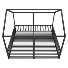 Bed Frame Kids Bed 90x200cm - House Design - 黑色 - 查看 11