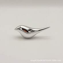 1pc Bird-Shaped Ashtray With Lid, Windproof Ash Box, Stainless Steel Inner Liner, Easy To Clean Textured Ashtray, Suitable For Home And Office, Prevents Ash Scattering, Creative Nordic Style, Great Gift - Multicolor - View 11