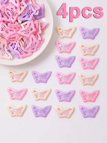 100pcs/50pcs/20pcs/10pcs/4pcs Cute Women's Metal Hair Clips, Fashion Classic Dopamine Color Clips, Suitable For Daily Life Bangs, Updo, Styling Decoration, Beautiful Women's Hair Clips, Holiday Gift, All Season, Random Color - Multicolor - View 6