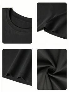 Women T-Shirts - Negro - View 8