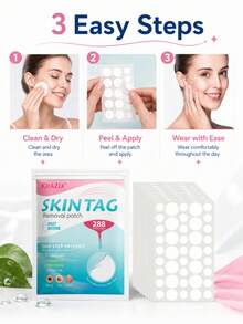 288 pièces Patchs anti-acné, formule douce confortable et respectueuse de la peau, soins naturels anti-acné, patchs hydrocolloïdes imperméables - Patchs anti-acné - Voir 5