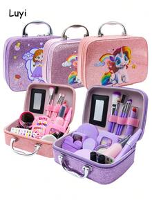 Set Mainan Tas Rias Bermain Peran, Mainan Interaktif Bermain Peran untuk Anak Perempuan, Hadiah Ulang Tahun, Hadiah Natal - MultiWarna - View 7