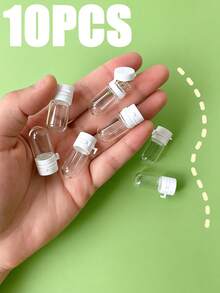 20/10/5pcs Transparent Travel Refill Bottles, Leak-Proof Design, Suitable For Makeup Remover And Lotion, Portable Dispenser With Independent Flip Cap Essence Container, Spray Bottle, Mini Perfume - Multicolor - View 11