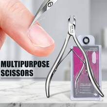 1pc Stainless Steel Silver Nail Clipper - Tool For Trimming Dead Skin, Hangnails And Nails, Can Be Used As Nail Clipper And Trimmer, Rust-Resistant Metal Material, Durable, Sharp And Precise Tip, Clean Cut - Multiple Styles a - View 6