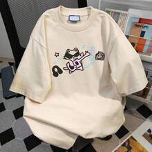 Women T-Shirts - 米色-1 - 查看 3