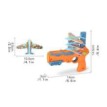 Juguete Lanzador de Aviones para Niños con 6 Aviones Pequeños, Juguete Interactivo para Padres e Hijos al Aire Libre, Regalo de Cumpleaños para Niños y Niñas, Coche de Juguete Coleccionable - D - Ver 9