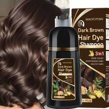 Sampo Pewarna Rambut Jahe 3-in-1 - Ekstrak Botanikal, Warna Cerah dan Tahan Lama, Hidrasi Sepanjang Hari, Lembut untuk Kulit Sensitif, Melembutkan Rambut, Melembapkan, Mengurangi Rambut Kusut, Warna Instan, Menambah Kilau, Volume dan Kehalusan pada Rambut, Cocok untuk Pria & Wanita - MultiWarna - View 11
