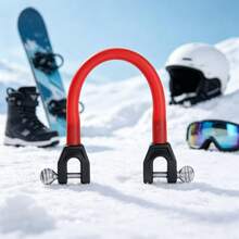 Ski Training Aid For Children And Beginners, Rubberized And Anti-Fall, Outdoor Ski Board Head Connection Trainer - A - View 2