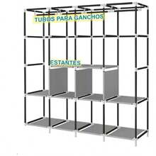 Foldable Wardrobe Closet For Organizing Clothes With Zipper - 165x45x165 藍色 - 查看 5