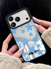 GIIPPA 1 buah Casing Ponsel Kustom Motif Bintang Cermin, Kompatibel dengan iPhone 17/16/15/14/13/12/11 Pro Max Air, Hadiah Kembali ke Sekolah, Hadiah Wisuda, Hadiah Liburan, Hadiah Hari Valentine, Hadiah Ulang Tahun - MultiWarna - View 7