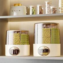 Contenedor de almacenamiento de arroz para el hogar, caja de almacenamiento de granos, contenedor de almacenamiento de arroz premium hermético a prueba de plagas y a prueba de humedad - Multicolor - Ver 8