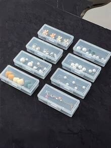 1个塑料收纳盒，用于存放指甲油、美甲工具，可作整理盒、美甲工具箱，适用于美甲产品和化妆品工具。 - 白色 - 查看 5