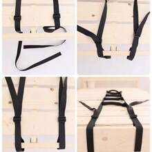 1pc Multi-Position Adjustable Bedside Assist Handle With Non-Slip Grip, Elderly Bedside Standing Support Pull Strap, Home Care - Multicolor - View 6