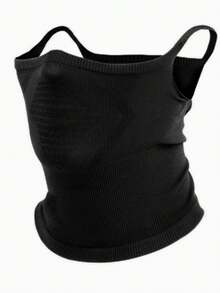 1/2pcs Unisex Fashion Neck Gaiter, Breathable Geometric Half Face Mask, Ear Covers, Suitable For Outdoor, Cycling, Hiking, Running - Multicolor - View 4