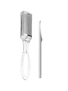 1/2/6/10pcs Foot Exfoliation Tool Set, Stainless Steel Double-Sided Foot File With Heel Scraper, Reusable Dead Skin Removal Tool, Suitable For Home Salon Foot Care And Grooming, Unisex Daily Use Nail Care Gift - Foot File and Callus Remover - View 16