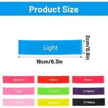 5pcs/Set Pita Peregang Jari Kaki Elastis Aneka Warna/Gradien Merah Muda/Gradien Ungu/Gradien Biru, Pita Peregang Jari Kaki untuk Pemisah Jempol, Pita Peregang Jari Kaki Unisex untuk Yoga, Pita Latihan Jari - Beraneka warna - View 4
