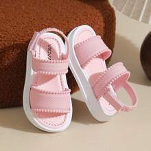 Girls' Fashionable Sunny Sandals Suitable For Daily Outings - Pink - View 8
