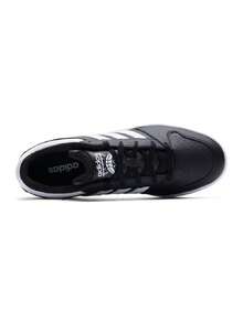 Adidas Men's HOOPS CLASSIC 2026 Summer New Retro Low-Top Casual Sports Skate Shoes KI1056 - Black/White - View 9