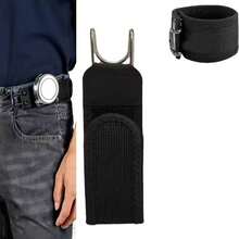 Cinturón unisex elástico ajustable y holgado con cierre de gancho y bucle y hebilla de liberación rápida - Multicolor - Ver 1