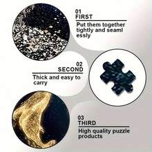 1000 Pieces Adult Mini Puzzle Boxed - This Precision-Cut Puzzle Is Adult Challenge Level, Scratch-Resistant. High-Difficulty Design, Suitable For Adults, Family Entertainment, Can Be Used As DIY Home Decor, Art Collection, And Also A Creative Gift For Halloween, Christmas And Brain Challenge. - Multicolor - View 7