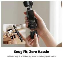 Ambitful DP06 Magnetic Expansion Adapter Mount, Curved Wrist Strap Extension Bracket Compatible With D JI Osmo Pocket 3 Handheld Gimbal Camera, Multi-Function Magnetic Accessory For Vlog Shooting - View 12