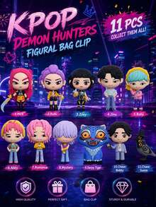 Netflix Mystery Bag 3D Collectible Figurine Ghost Hunter Style Desk Decor Home Office Decor Anime Character Figure Display Ornament Fan Collection Novelty Gift Festive Holiday Gift 1 Pc - Multicolor - View 7