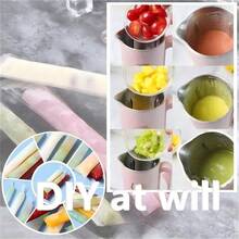 10/50/100pcs Transparent Ice Bags, For Crushed Ice And Ice Cream Storage, DIY Popsicle Bags, Home Kitchen Party Gifts - Multicolor - View 2