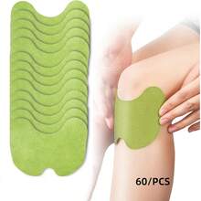 100/60/20PCS Disposable Non-Woven Self-Heating Warm Compress Patches, Containing Natural Plant Extracts, Lightweight Texture, Gentle On Skin, Can Be Applied To Neck, Shoulders, Knees, Back, Waist, Arms, Wrists, Suitable For Home Leisure Daily Use And Pre/Post Workout Warm Compress Application. - Multicolor - View 14