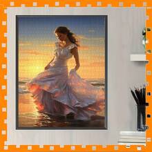 1000 Pieces Adult Mini Jigsaw Puzzle Box - This Precision-Cut Adult Challenge Level Puzzle Is Scratch-Resistant And High-Difficulty, Suitable For Adult And Family Entertainment, Can Be Used As DIY Home Decor, Art Collection, And Is Also A Creative Gift For Halloween, Christmas And Brain Challenge. - Multicolor - View 5