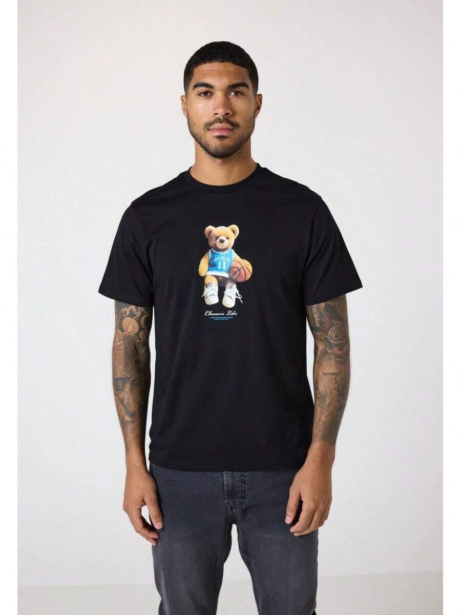 Men T-Shirts - Black - View 1