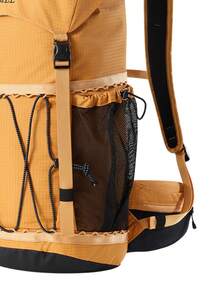 CAMEL CROWN Professional Outdoor Bucket Style Mountaineering Backpack, Large Capacity Travel Shoulder Backpack For Hiking And Mountain Trekking - Sunset Yellow - View 3