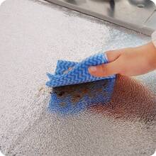 1 Roll Kitchen Wallpaper, Self-Adhesive Waterproof Countertop Cabinet Renovation Sticker - Solid Color - View 7