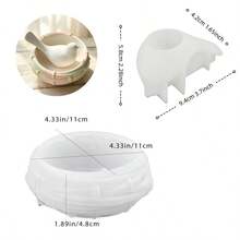 Clay Silicone Mold 2pcs Bird Nest & Bird Set Decor Mold, Suitable For Resin, Plaster, Candle, Aromatherapy Products, Home Decor Display Silicone Mold - Silicone Mold - View 7