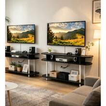 Television Stands & Entertainment Centers - Negro1 - View 3