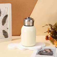 300ml Stainless Steel Insulated Cup, Short And Cute Design, With Carrying Handle, Portable And Lightweight, Suitable For Office, Teachers, Students, Outdoor, Drivers, Also A Great Choice For Gifts - Multicolor - View 4